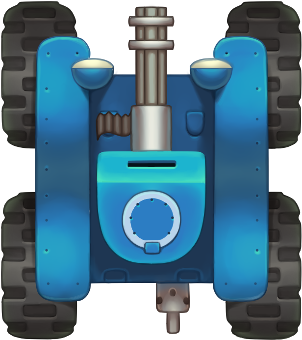 Preview - Tank Top Down Sprite (741x800), Png Download