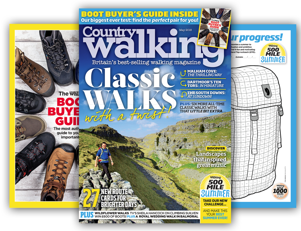 May Issue Splay V1 - Country Walking Magazine (1000x761), Png Download