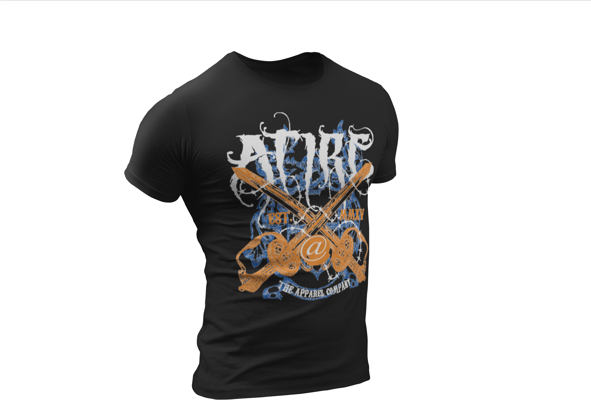 Atire-dueling Crossing Swords T - Shirt (1920x1440), Png Download