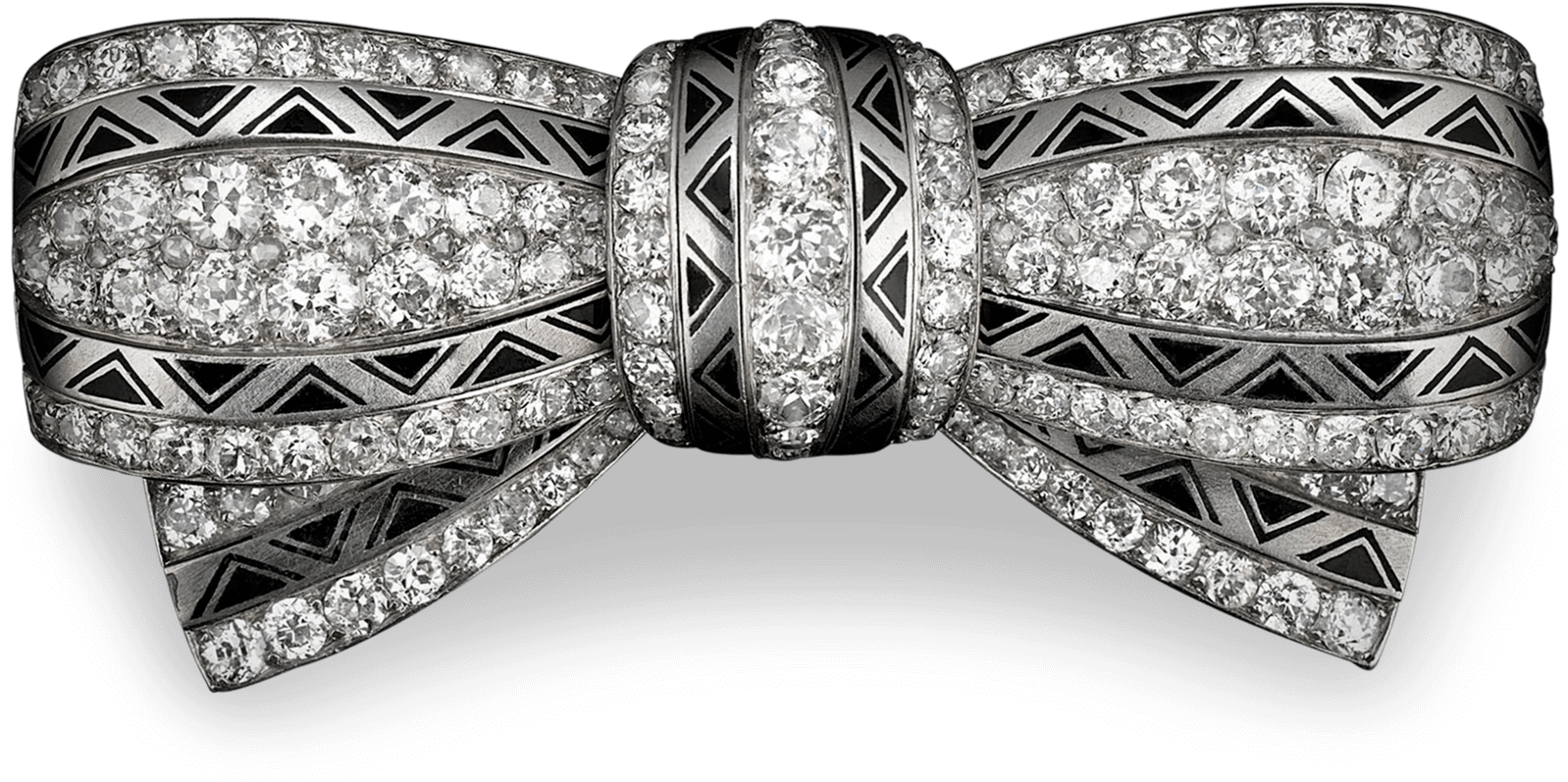Diamond Art Deco Brooch - Paisley (1750x1750), Png Download