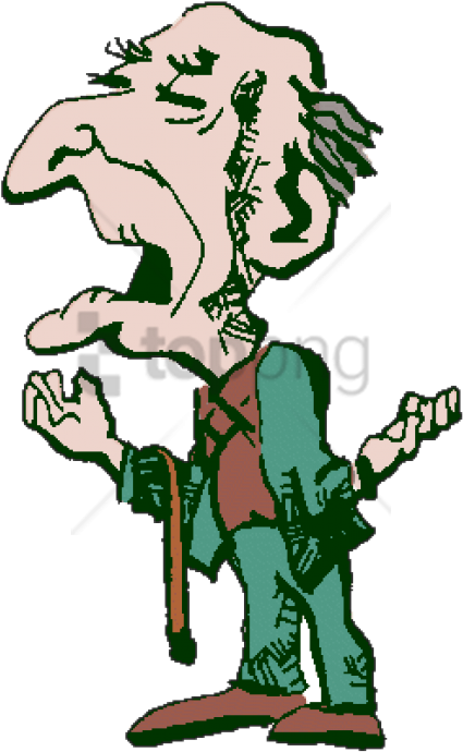 Free Png Download Cartoon Old Man Png Images Background - Old Man Transparent Background (480x717), Png Download