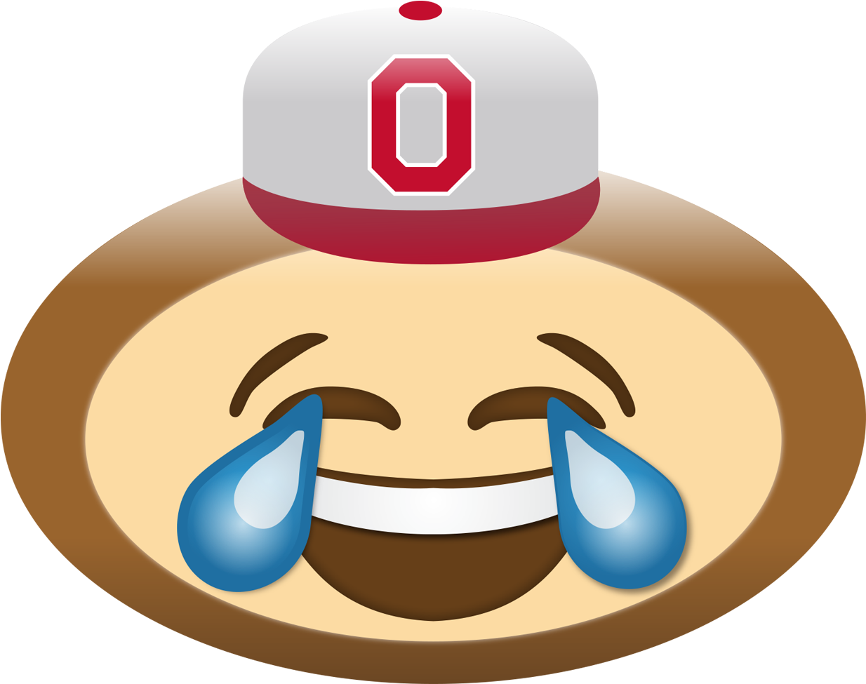 Discover Ideas About Ohio State Logo - Crying Ohio State Buckeye (1500x1500), Png Download
