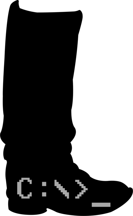 Shoe Cowboy Boot Computer Icons Cowboy Boot - Boot (463x749), Png Download