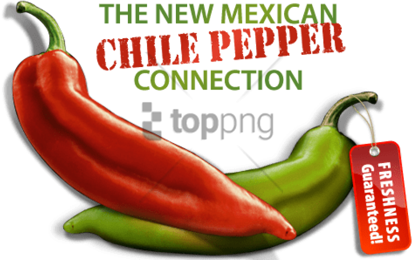 Free Png Bird's Eye Chili Png Image With Transparent - Red And Green Chiles (850x542), Png Download