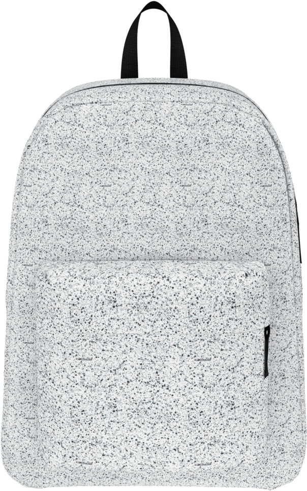 Black/white Splatter Backpack - Garment Bag (1024x1024), Png Download