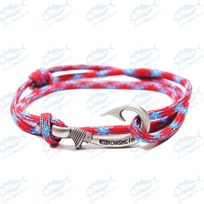 Chasing Fin Fish Hook Bracelet - Bracelet (700x700), Png Download
