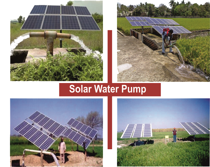 Solar Pumping System - Roof (702x582), Png Download