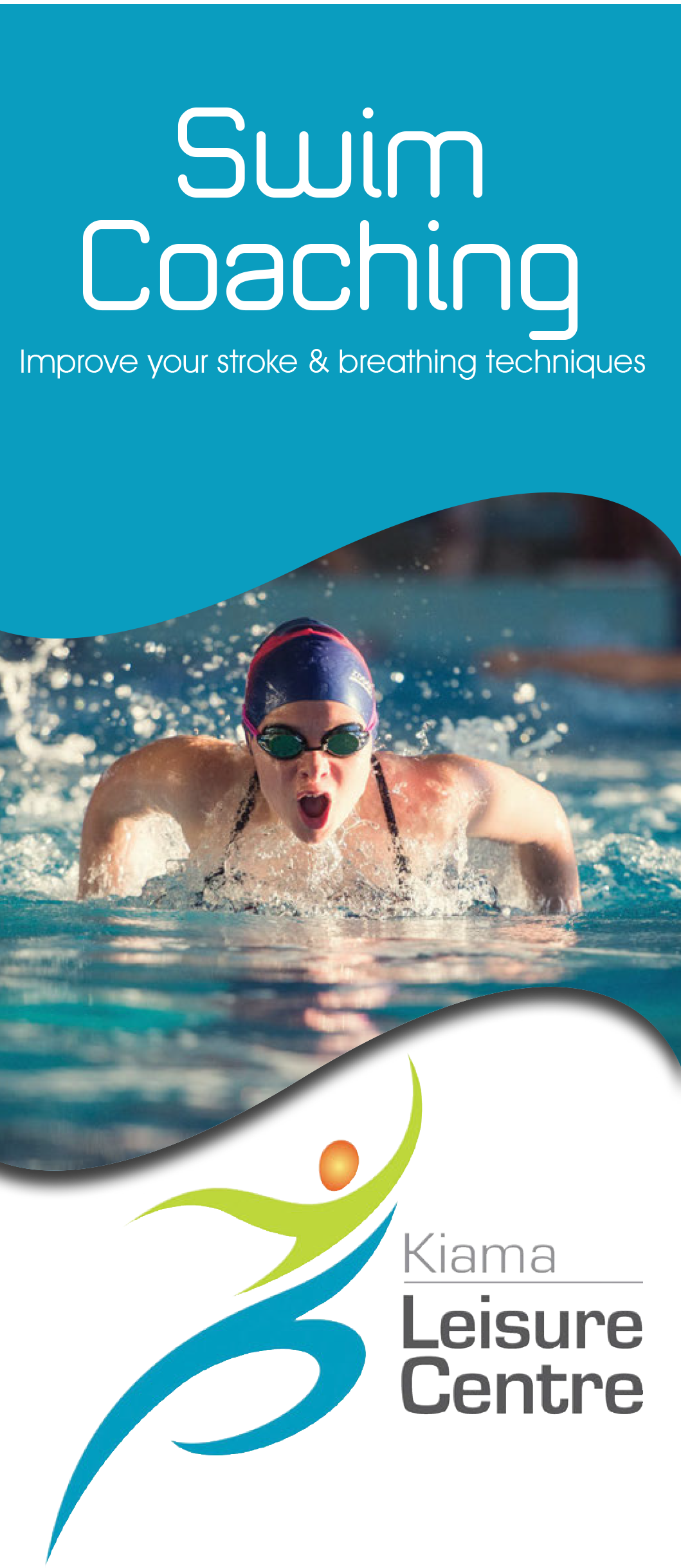 Swim School Brochure Cover Swim Coaching Brochure Cover (1059x2436), Png Download