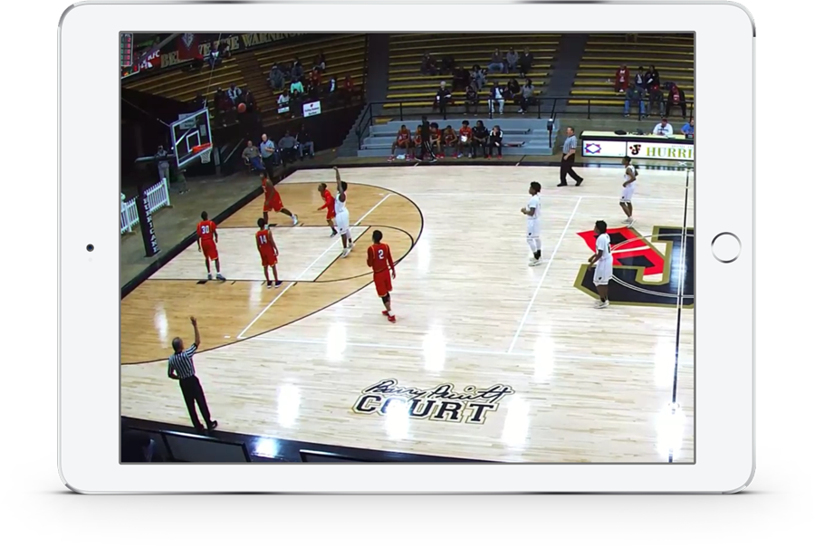 Real Time Instant Replay - Basketball Court (900x604), Png Download