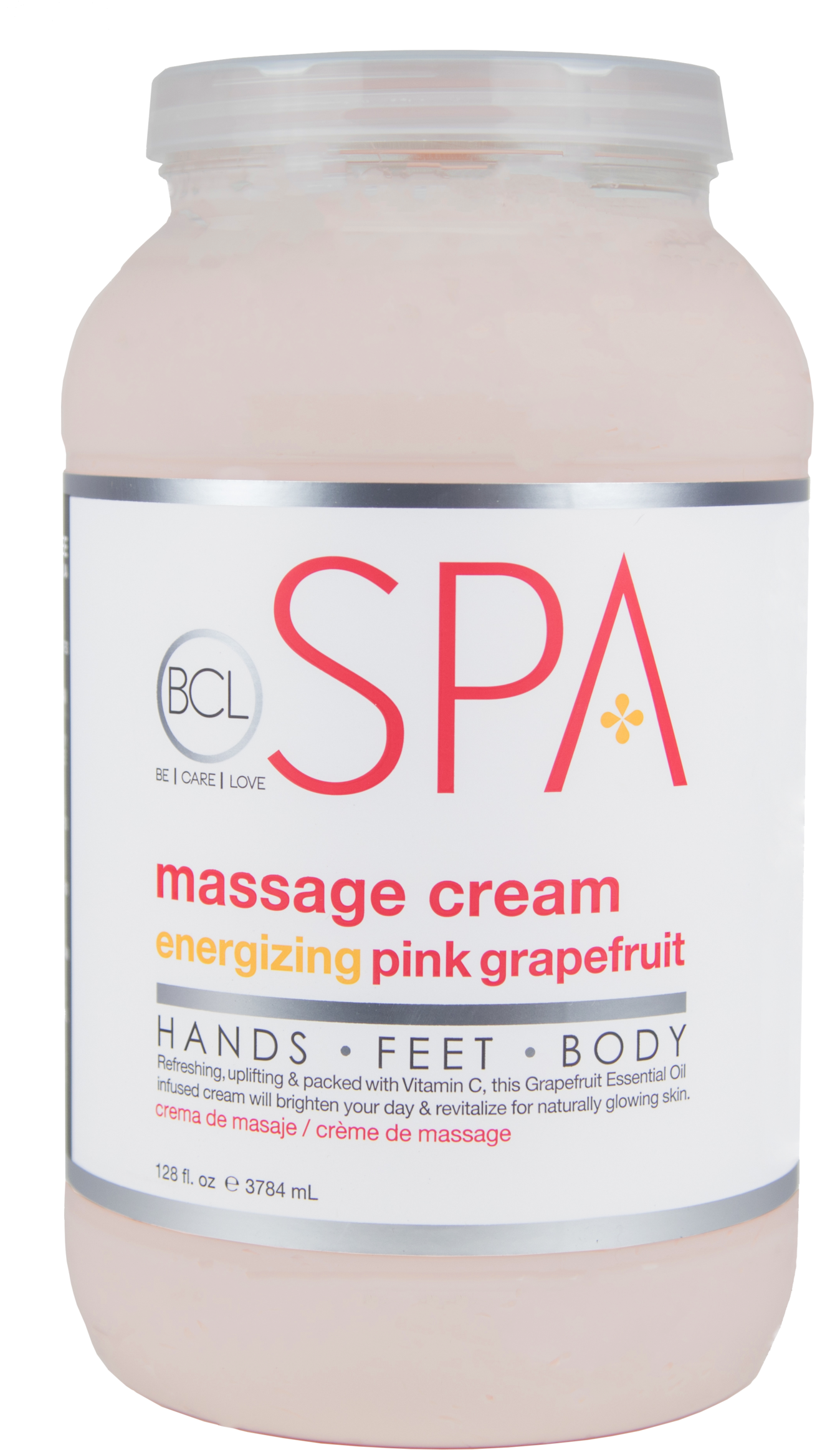 Bcl Spa Massagecream Gallon Grapefruit - Acrylic Paint (1350x2400), Png Download