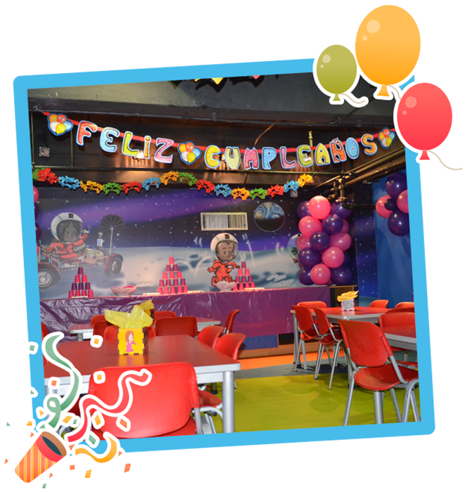 Fiestas Infantiles, Eventos Y Colegios - Birthday Party (675x699), Png Download