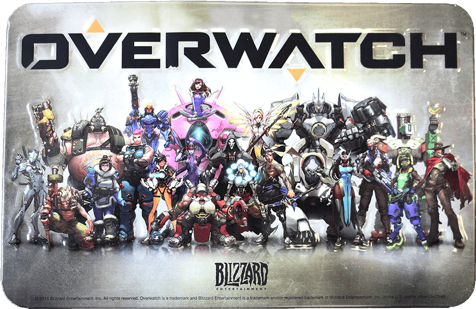 Overwatch Metal Plate - Overwatch Poster Walmart (1024x1024), Png Download