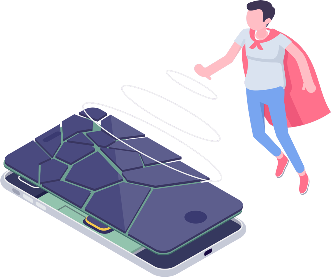 Screen Repair - Smartphone (2048x2048), Png Download