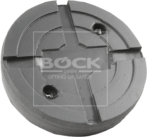 Rubber Pad With Steel Plate Suitable For Slift, Ime - Circle (827x551), Png Download