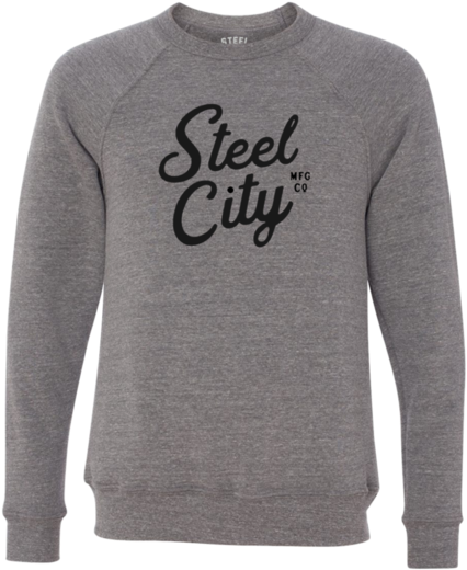 Steel City Mfg Crewneck - Sweater (600x717), Png Download