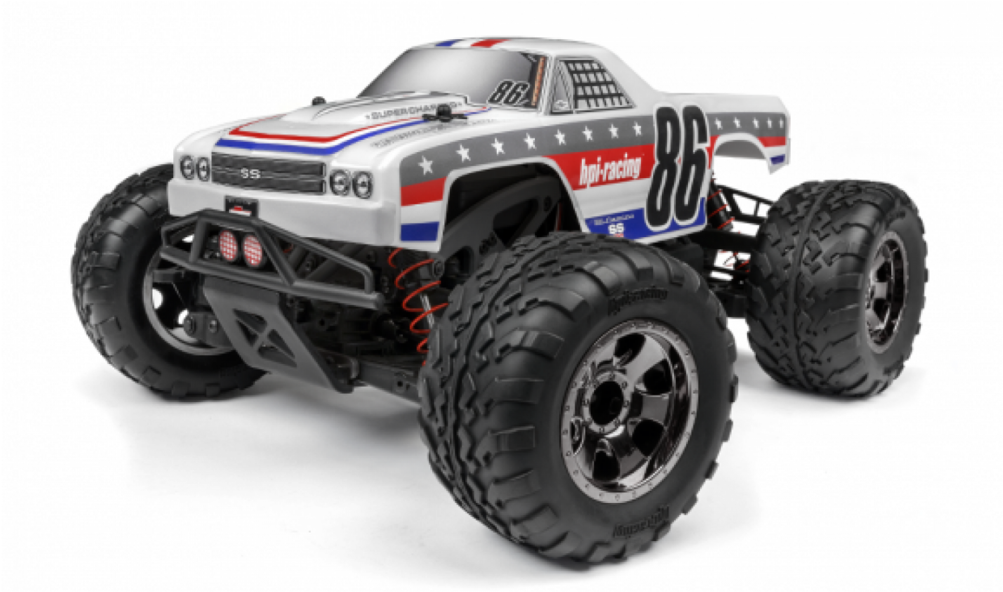Hpi Savage Flux El Camino Electric Monster Truck Png - Hpi Savage Xs Flux (2000x2000), Png Download