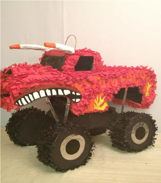 Monster Truck Pinata In Houston - Monster Truck Pinata (1000x750), Png Download