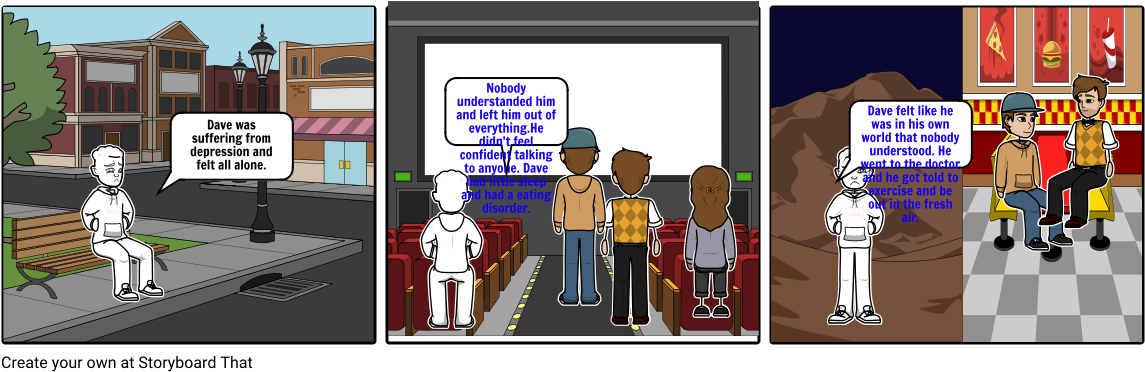 Depression - Cartoon (1164x385), Png Download