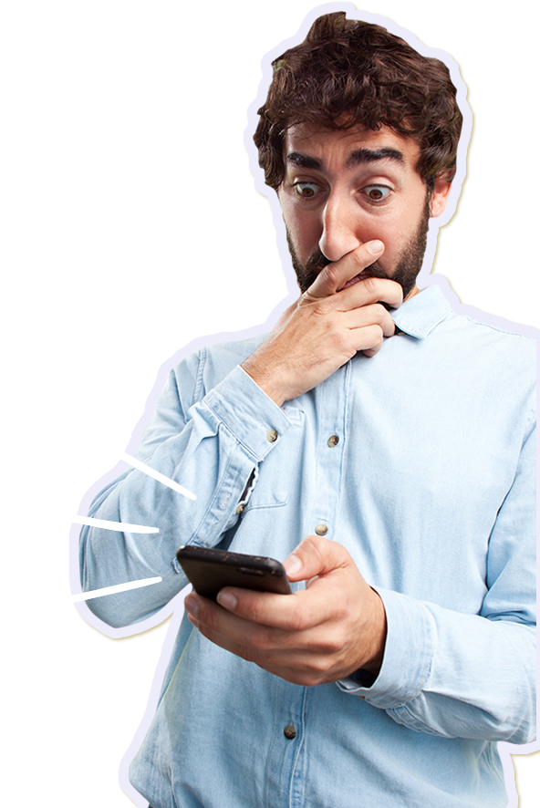 Also The Image From The Broken Screen On Top Of Your - Drinking (740x885), Png Download