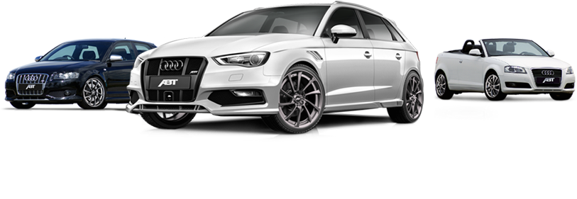 Abt Car Models - Audi A3 All Models (860x400), Png Download