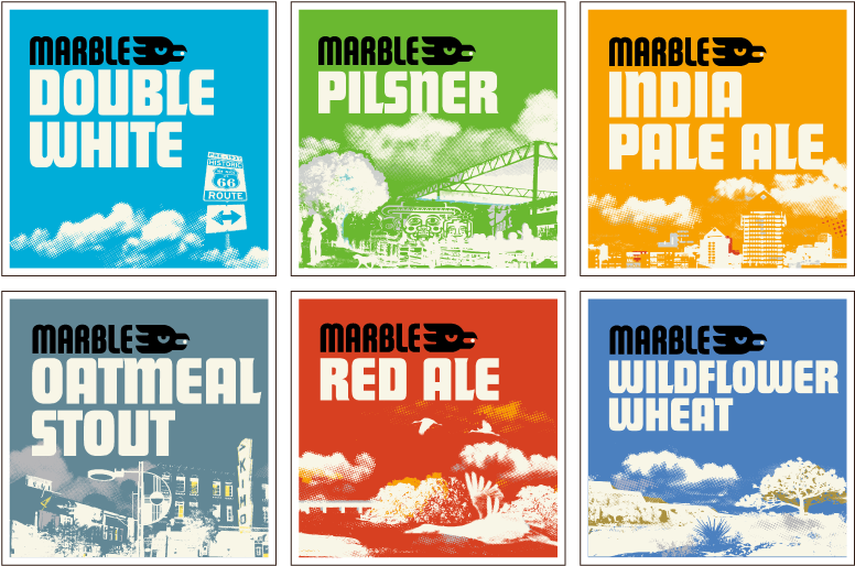 Marble Brewery Beer Identification Branding - Marble Brewery (785x522), Png Download