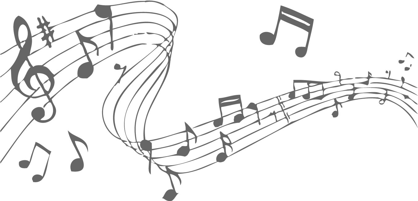 Music Notes (1370x670), Png Download