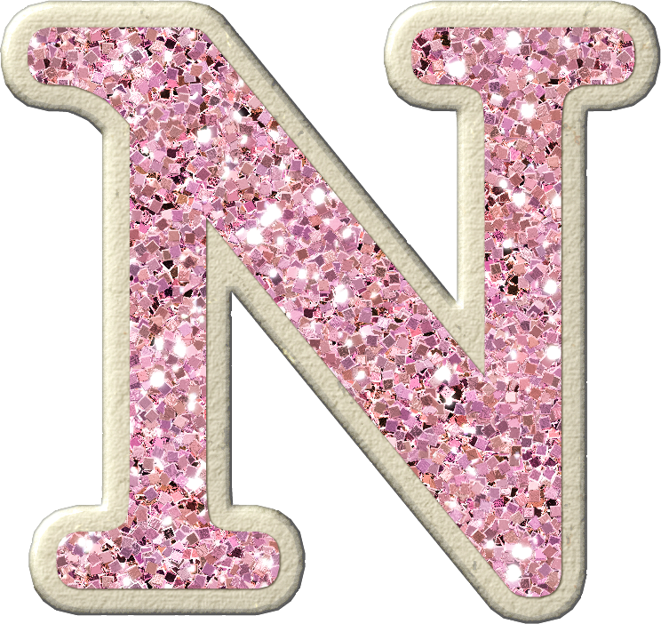 Ꭿϧc ‿✿⁀ Glitter Letters, Letter N, Letter Board, - Letter J Clip Art Rhinestone (744x702), Png Download