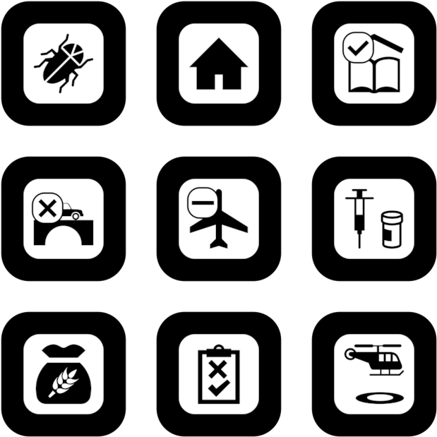 Ocha Inv Icon In Style Flat Rounded Square White On - Deck Of Many Things The Fates (660x660), Png Download