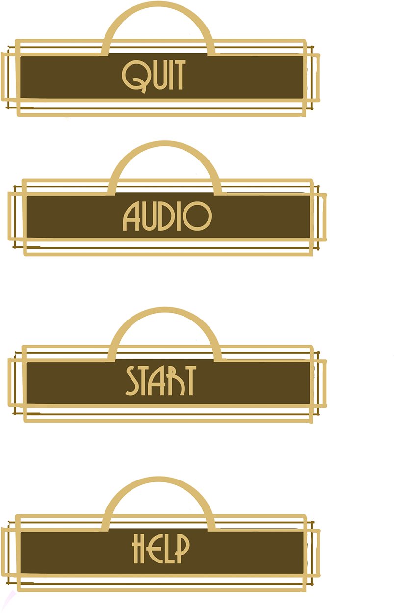 Art Deco Health Bar (1400x1400), Png Download