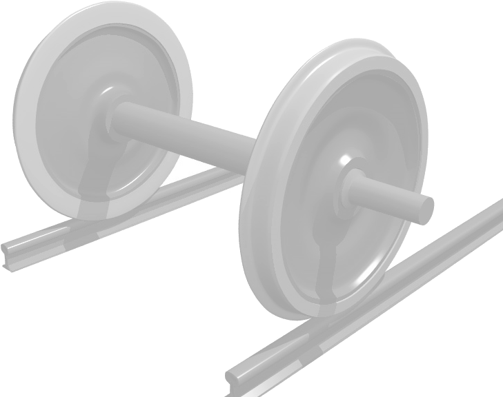 Rollingstock Axle Withopacity - Profilé Rail (800x600), Png Download