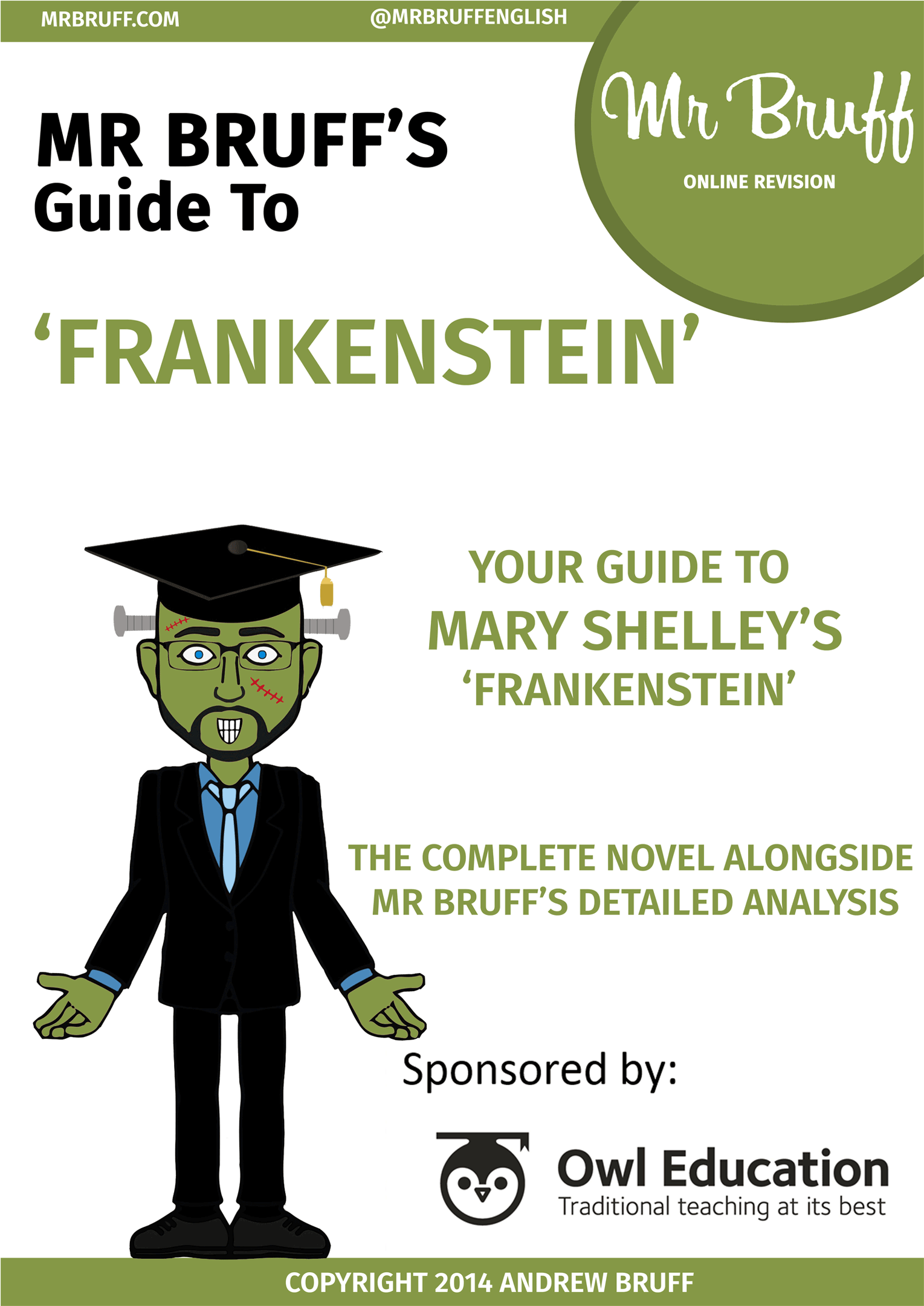 Mr Bruffs Guide To Frankenstein Ebook - Mr Bruff The Sign Of Four (2160x2160), Png Download