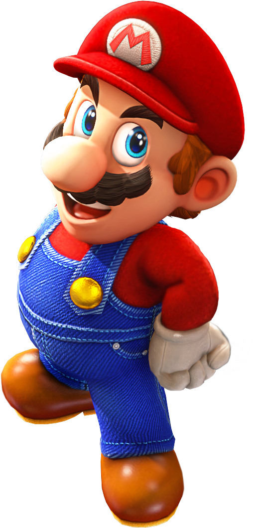 28 Jan - Mario Hd Renders Odyssey Model (566x1080), Png Download
