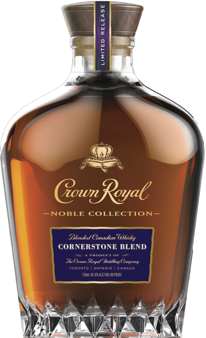 Crown Royal Bottle - Crown Royal Noble Collection Blenders Mash (678x1110), Png Download