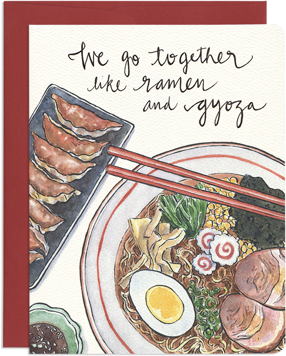 Ramen & Gyoza (800x800), Png Download