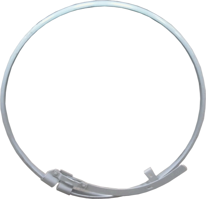 Lever Lock Ring Item No - Circle (671x649), Png Download