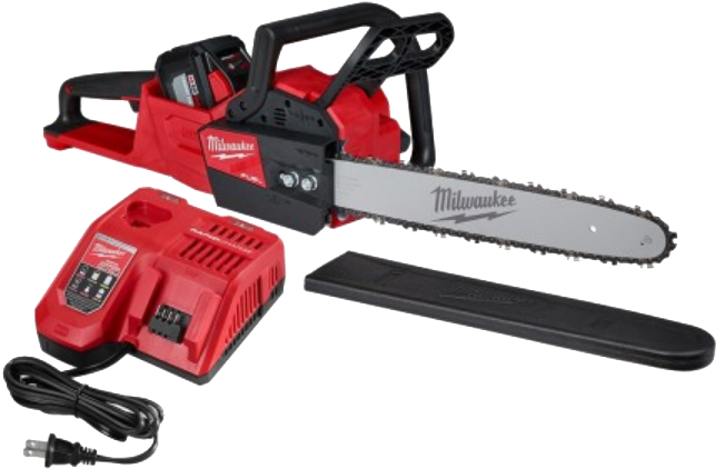 Milwaukee Chainsaw (681x471), Png Download