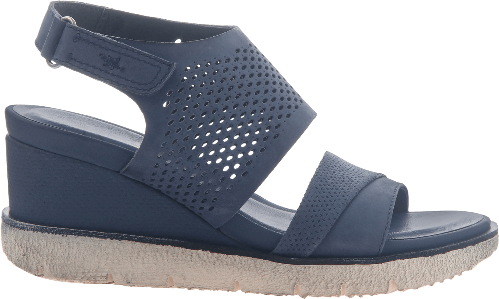 Womens Light Weight Sandal Wedge Milky Way In New Blue - Sandal (1782x1782), Png Download