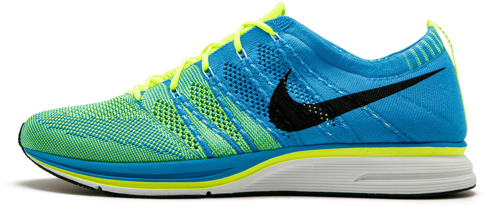 Fur Nike Flyknit Trainer - Sneakers (2000x1200), Png Download