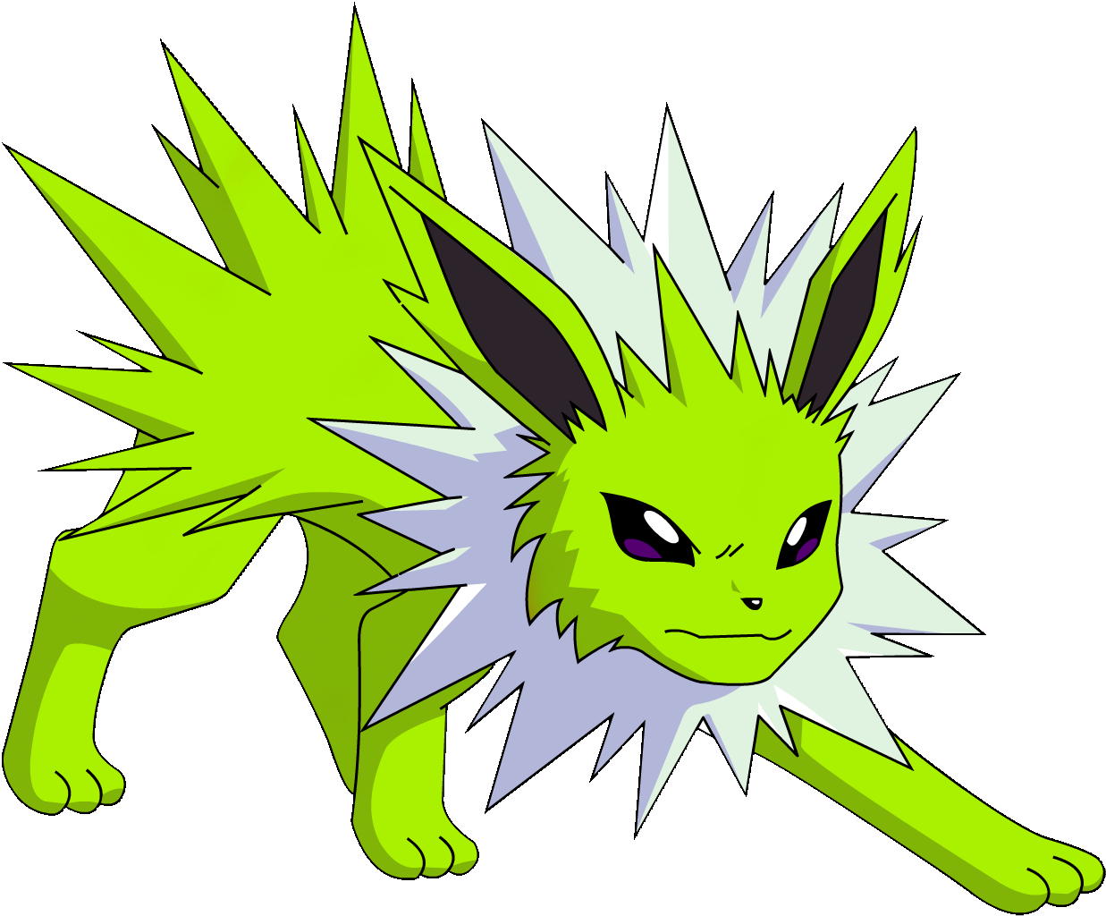 1471078670901 - Jolteon Pokemon (1237x1024), Png Download