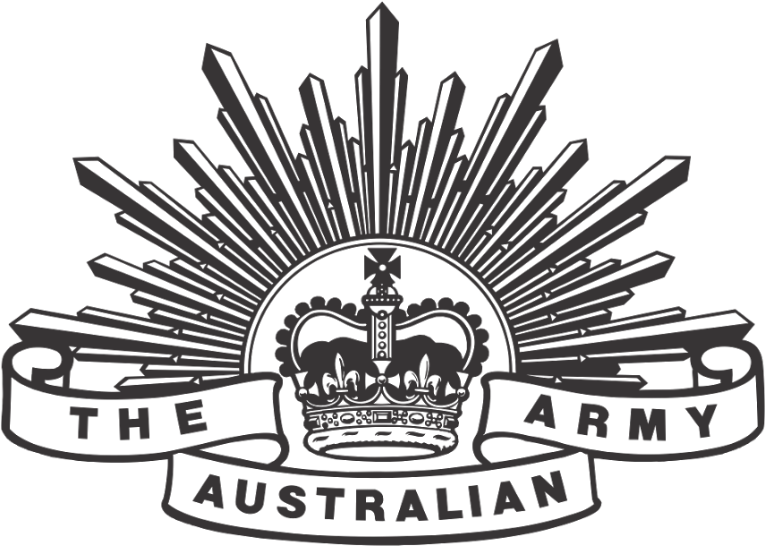 The Australian Army Vector Logo - Australian Army Rising Sun (1600x1067), Png Download