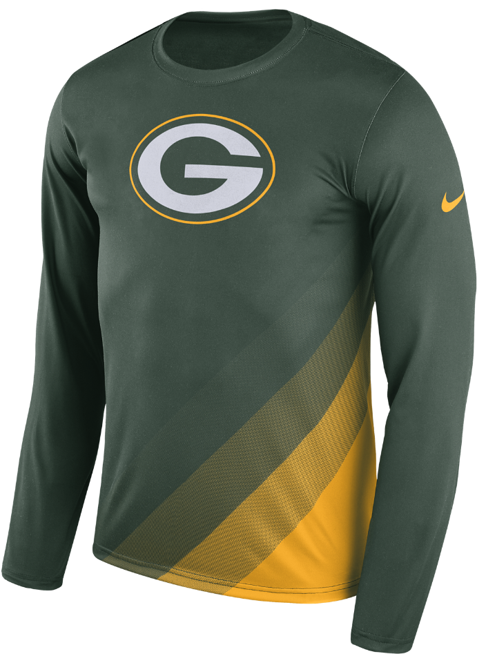 Nike Dry Legend Prism Men's Long Sleeve T-shirt Size - Shirt (1000x1000), Png Download