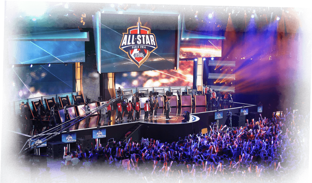 Dota Game Art Image - All Star Paris 2014 League Of Legends (1063x621), Png Download