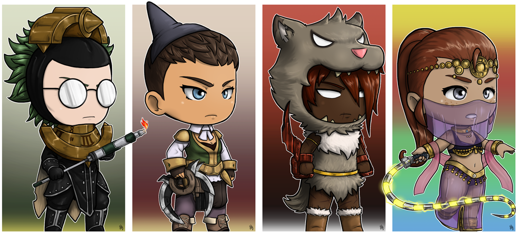 Tiny Rwby Jobs Crossover - Cartoon (1030x473), Png Download