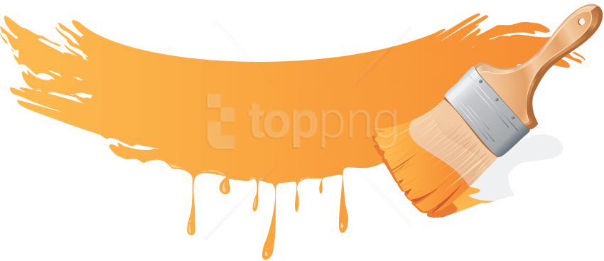 Free Png Download Paint Brush Clipart Png Photo Png - Paint Brush Clipart Png (850x367), Png Download