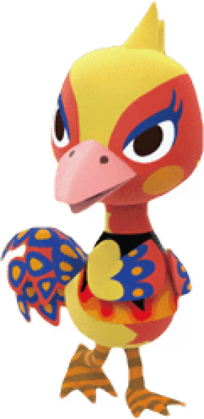 Animal Crossing Avelina - Phoebe Animal Crossing (400x819), Png Download