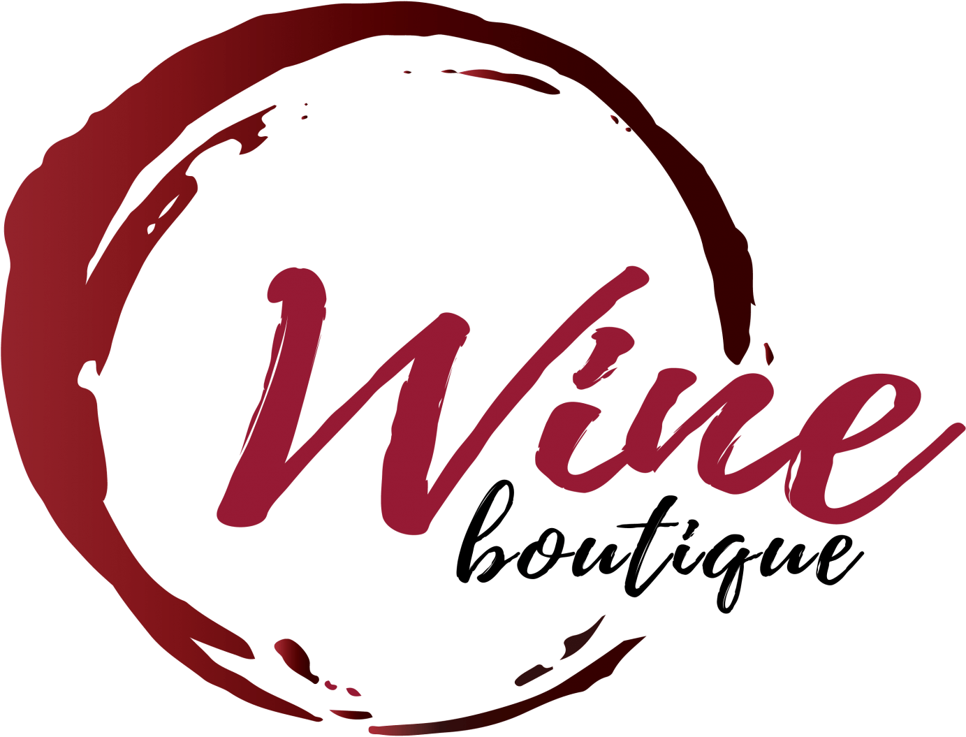 Wine Boutique Png Logo - Calligraphy (1697x1200), Png Download
