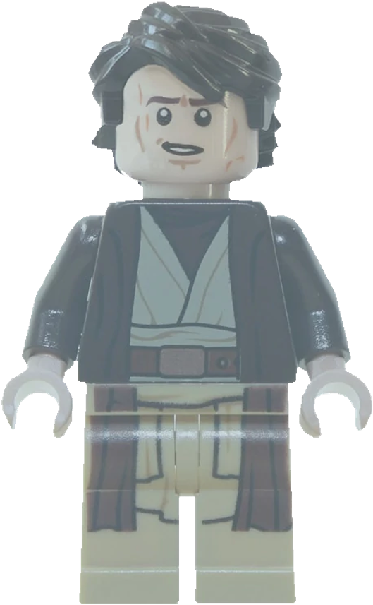 Anakin Skywalker - Lego Jurassic Park Ian Malcolm (553x892), Png Download