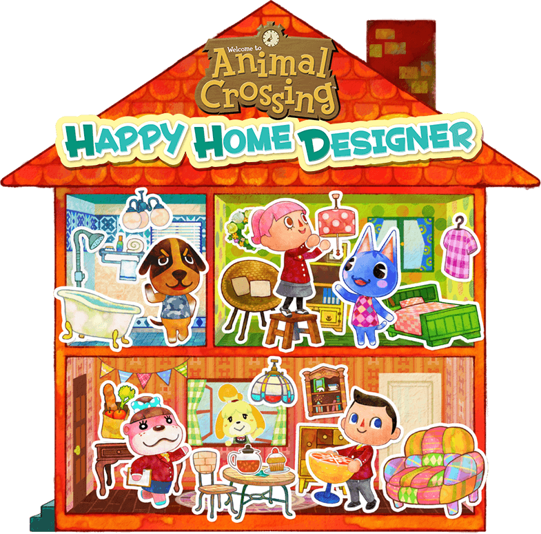 Nintendo Has Opened An Official Website For Animal - Animal Crossing Happy Home Designer (785x774), Png Download