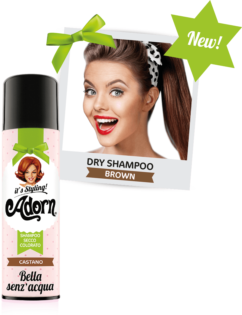 Shampoo Secco Capelli Castani (800x1042), Png Download