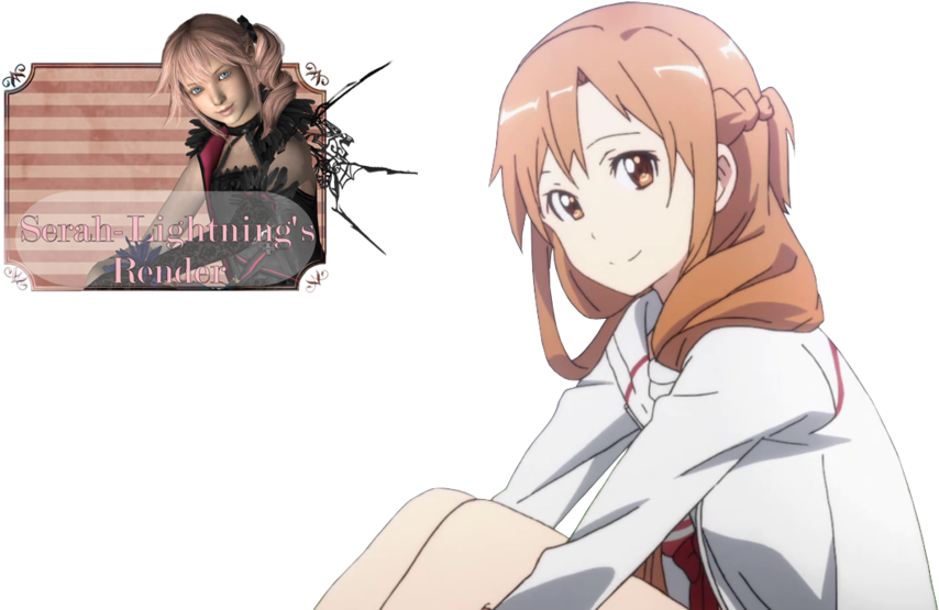 Asuna Summer Time Render - Sword Art Online Ovas (1024x577), Png Download